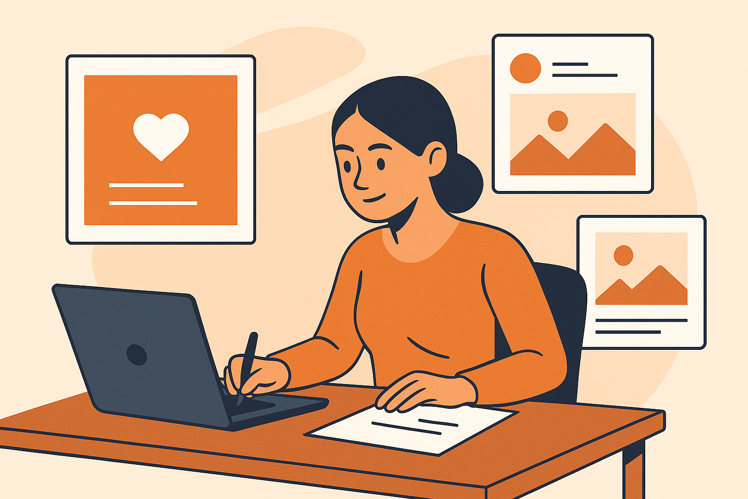 Hoe werken de social posts van IdeeënCoach?